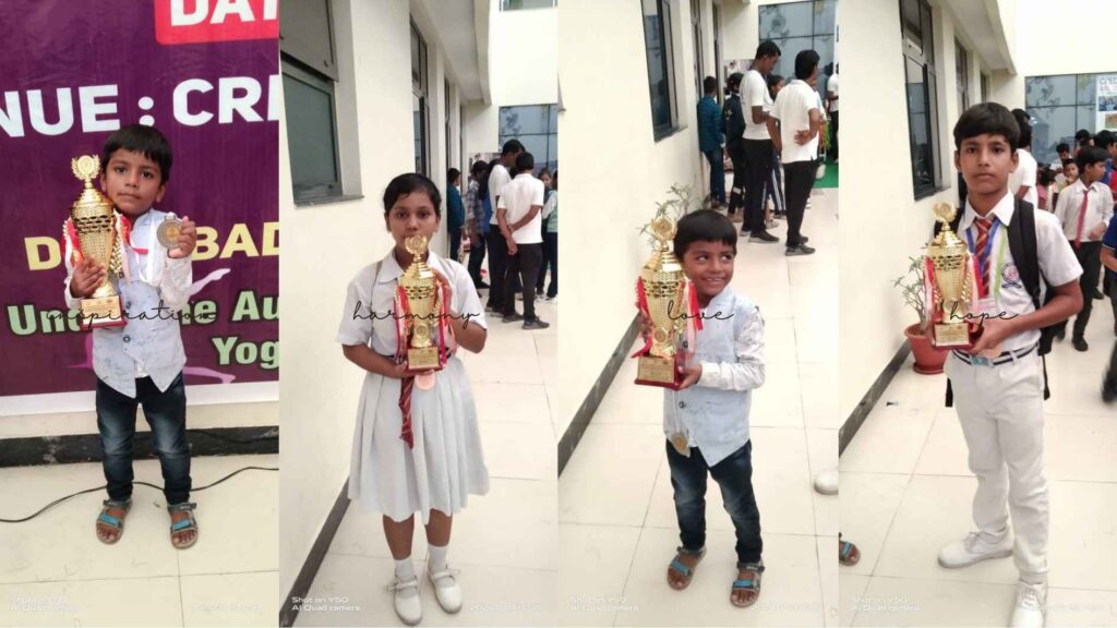 Winner of District Yoga Championship